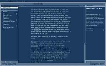 Blueprint palette — drafting navy and cyan