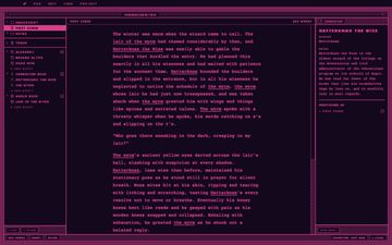 Vaporwave CRT palette — magenta glow
